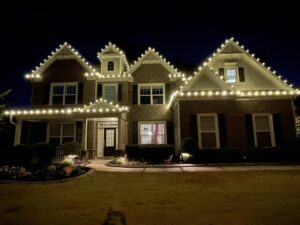 Christmas Light Installation in Canton GA by ProWash 88