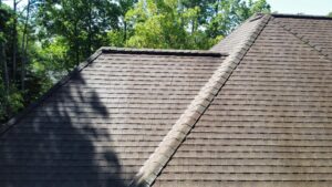 Before Roof Cleaning in Alpharetta GA by ProWash 88 Pressure Washing Contractor