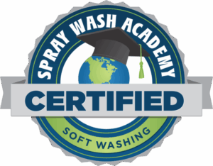 Spray Wash Academy Certified - Soft Washing