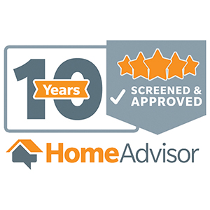 HomeAdvisor 10 Years Screened & Approved
