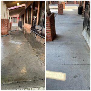 Commercial Concrete Pressure Washing in Milton GA by ProWash 88 Pressure Washing Service
